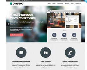 Temas WordPress para negocios Dynamo