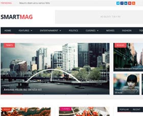 Temas WordPress para revistas: SmartMag