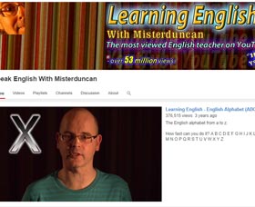 Videos para aprender inglés: Speak English with Misterduncan