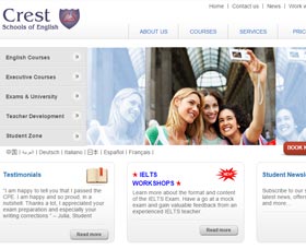 Escuelas de inglés en Londres: Crest Schools of English