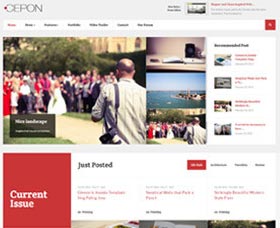 Plantillas WordPress para mujeres: Cepon