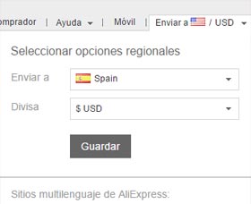 aliexpress cambiar idioma a espanol comprar aliexpress espana