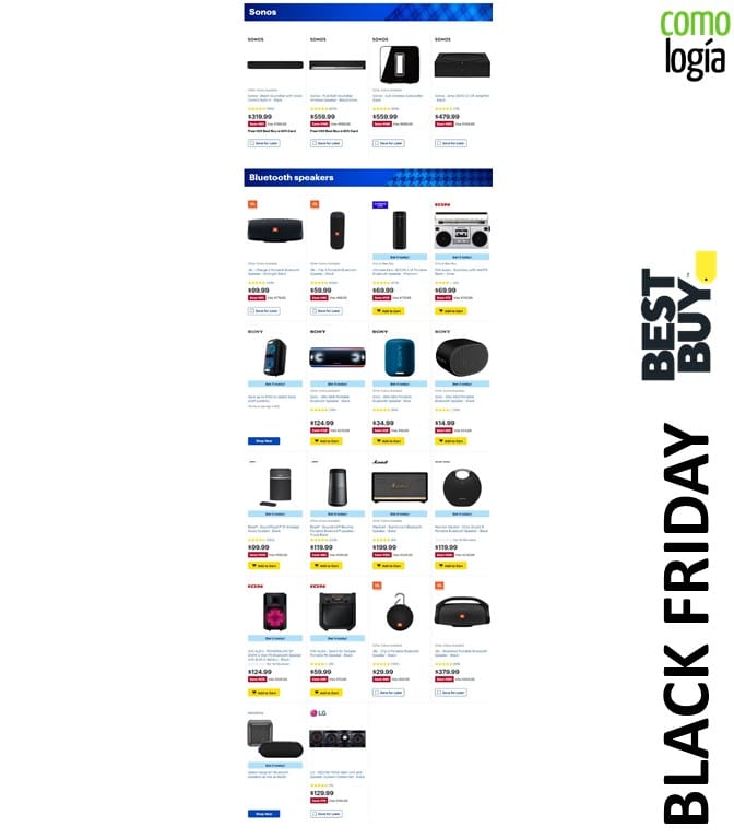 Best Buy Viernes Negro 2020 Lista de ofertas Black Friday + FOLLETO