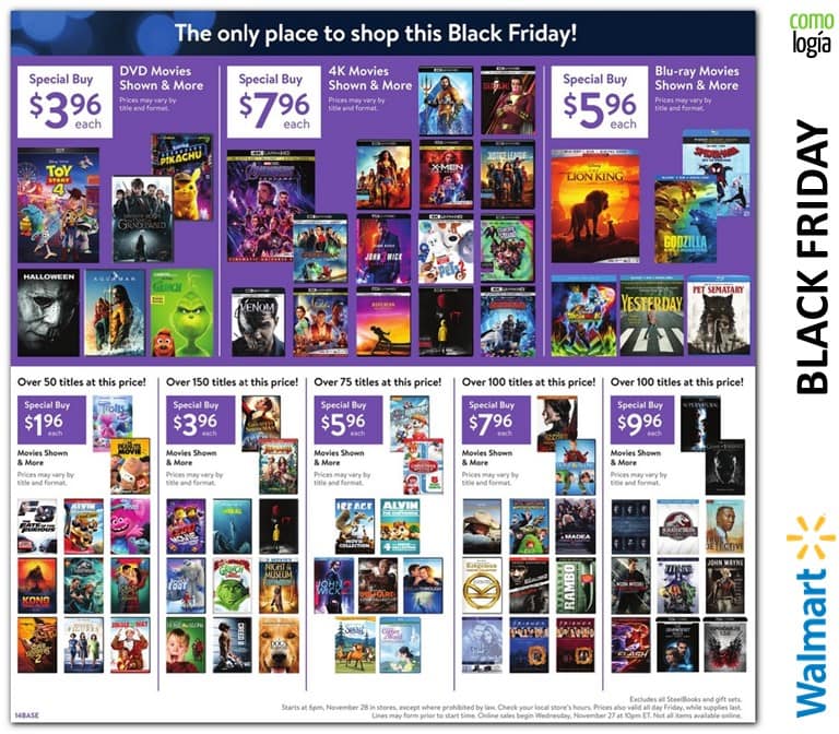 Walmart Viernes Negro 2020 Ofertas de Walmart Black Friday (+ VIDEO)