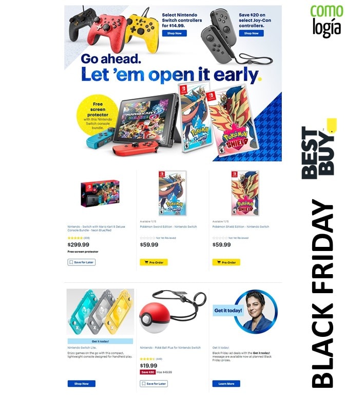 Best Buy Viernes Negro 2020 Lista de ofertas Black Friday + FOLLETO