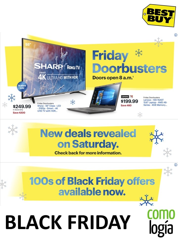 Best Buy Viernes Negro 2019 Lista de ofertas Black Friday + FOLLETO