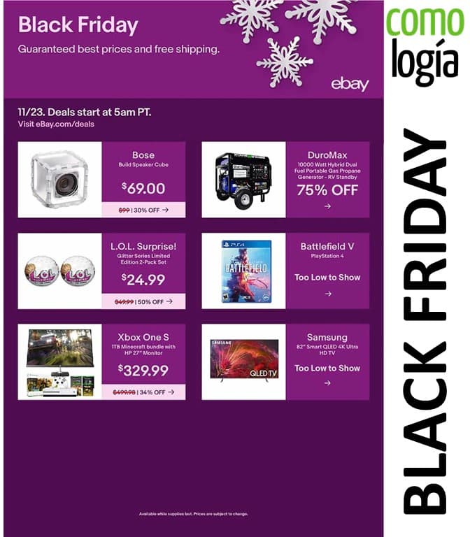 eBay Black Friday 2019 OFERTAS del viernes que no puedes pasar
