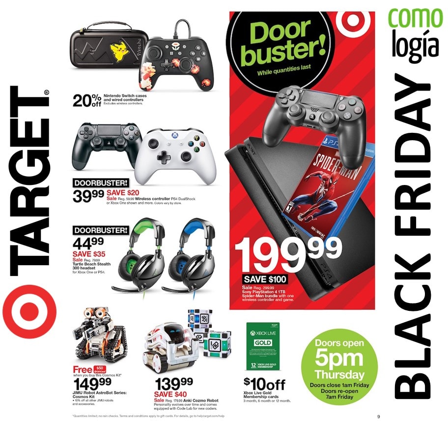 Target Black Friday 2019 🎯 MEJORES ofertas Black Friday + FOLLETO