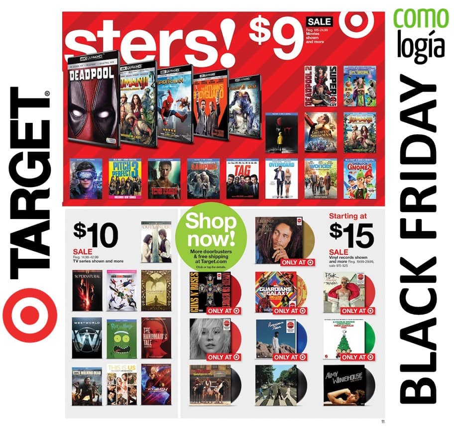 Target Black Friday 2019 🎯 MEJORES ofertas Black Friday + FOLLETO