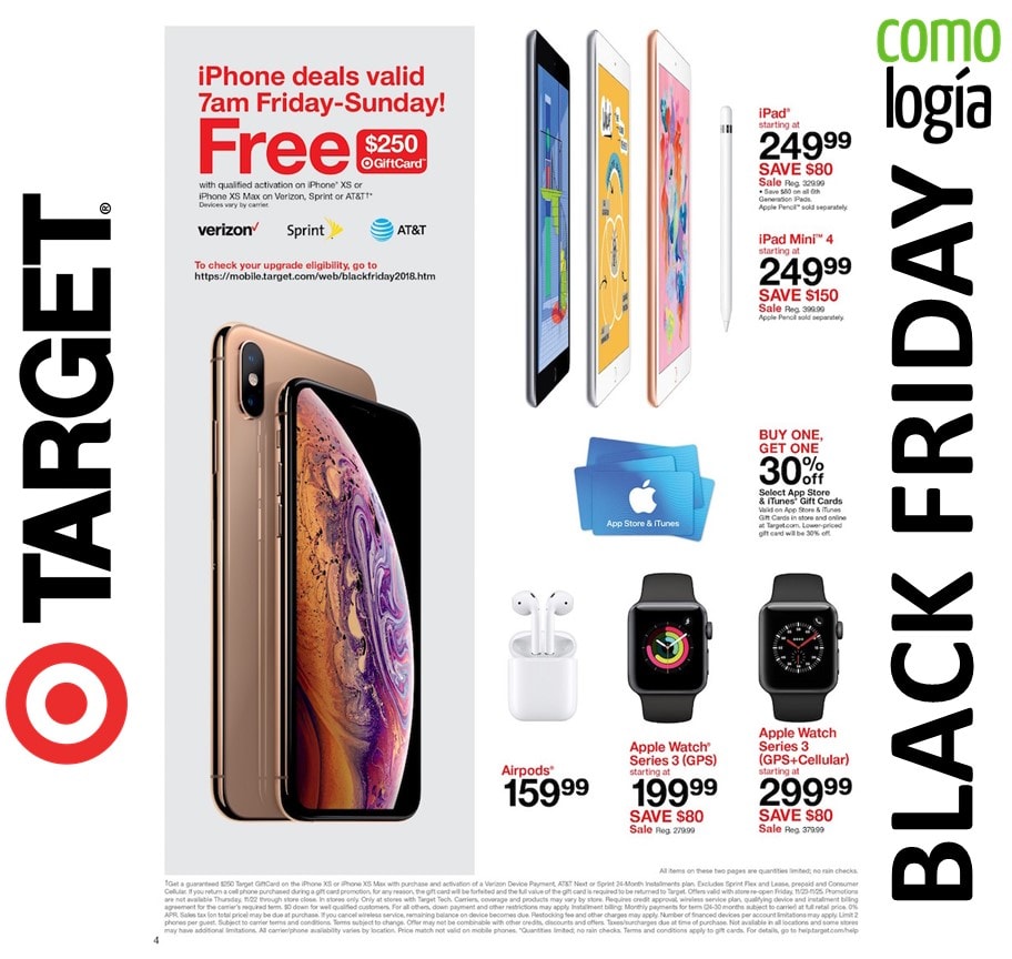 apple watch se target black friday