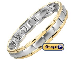 Mejor regalo para mi novio brazalete de oro acero inoxidable