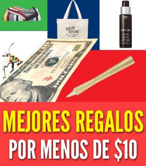 Mejores regalos por menos de 10 dólares