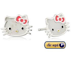 Regalos creativos para ninas joyas aretes hello kitty