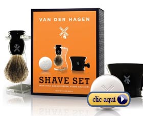 Regalos para hombres: Set de afeitar