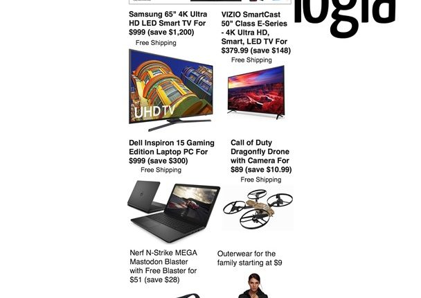 Walmart tv deals cyber monday 2018