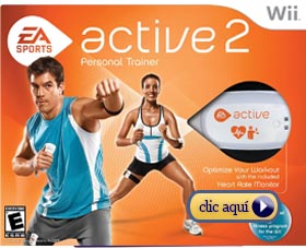 Videojuegos para adelgazar: EA Sports Active 2 wii xbox playstation