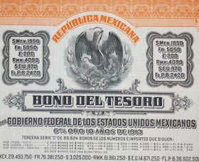 Como invertir en la economia mexicana Bonos del tesoro