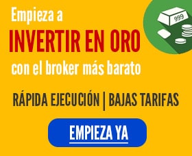 como invertir en oro mejor bróker