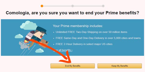 cancelar amazon prime no ha terminado el periodo de prueba