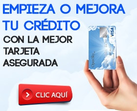 La mejor tarjeta de crédito asegurada