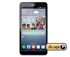 Celulares con mejor batería: Huawei Ascend Mate 2