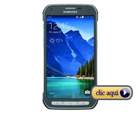 Celulares con mejor batería: Samsung Galaxy S5 Active