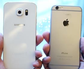 Galaxy S6 o iPhone 6: Batería