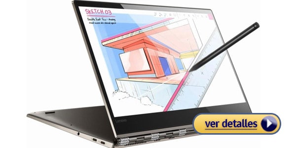 Lenovo Yoga 920 laptop 2 en 1 con mayor duracion de bateria