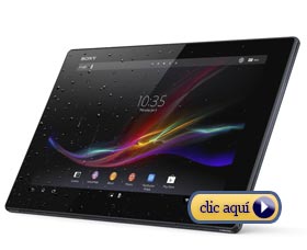 Mejores tabletas Android: Sony Xperia Z SGP311U1/B