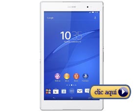 Mejores tabletas para la universidad: Sony Xperia Z3 Tablet