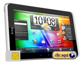 Tabletas con tarjeta SIM: HTC Flyer