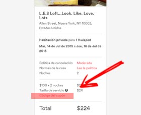 como usar cupón de descuento airbnb cupones airbnb