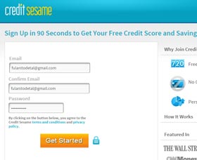 credit sesame como registrarse monitorear credito
