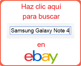 samsung galaxy note 4 barato análisis review ebay