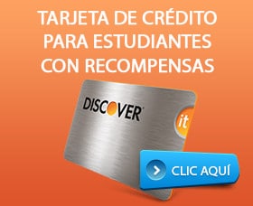 tarjeta de crédito para estudiantes con recompensas discover