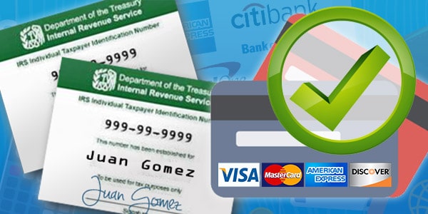 tener credito con itin number tax id