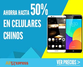 Tiendas dónde comprar celulares chinos baratos: AliExpress