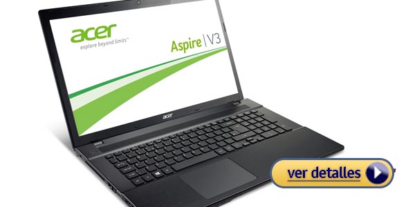 Mejores laptops para juegos por menos de 00: Acer Aspire V3-772G