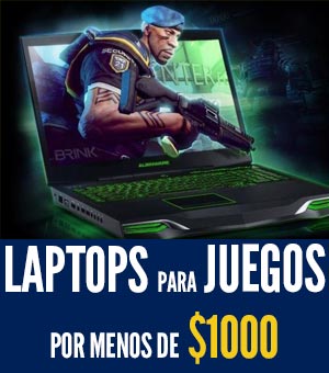 laptops para juegos por menos de 1000 dólares euros