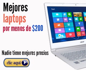 mejor laptops menos de 200 dolares euros