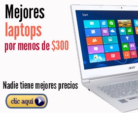 mejores laptops menos de 300 dolares euros