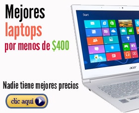 mejores laptops por menos de 400 dolares euros