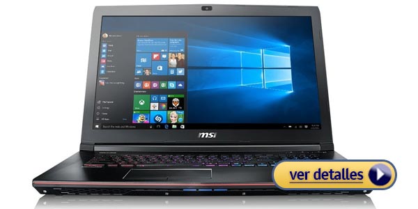 MSI GE72 APACHE PRO 242 computadoras para arquitectos