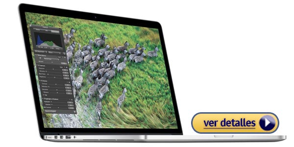 Mejores laptops para fotografía: Apple MacBook Pro 15.4 con Retina