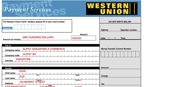 que necesito para recibir dinero por western union