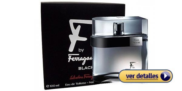 F de Ferragamo Pour Homme Black mejores perfumes de hombre según mujeres