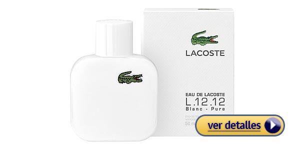 Lacoste Pure White perfume de hombre según las mujeres