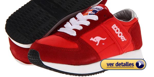 Zapatos para niños con pie plano: KangaROOS Kids Combat