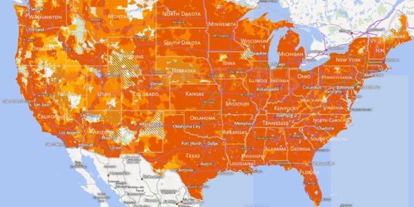 AT&T mapa de Cobertura análisis review en español