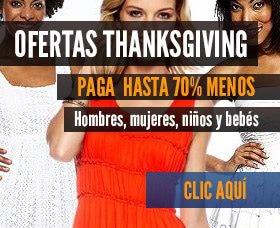 Ofertas Thanksgiving ropa